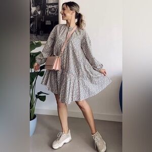 H&M Floral Oversized Dress